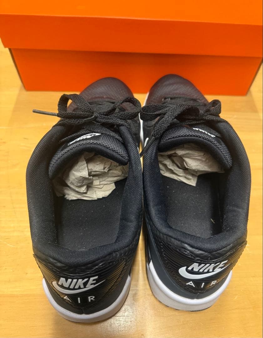 NIKE ナイキ エアマックス 90G ゴルフシューズ 黒　27.5cm