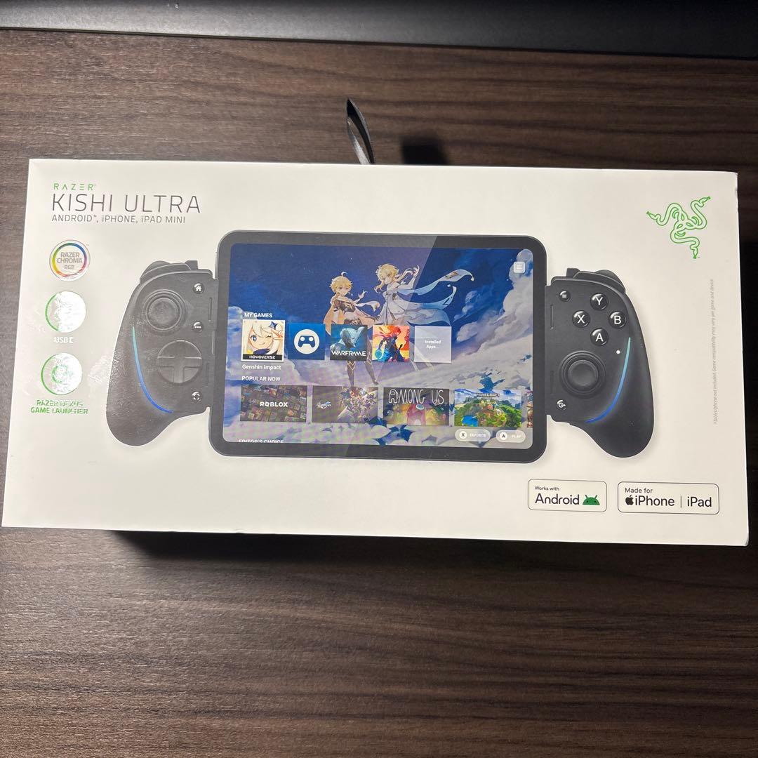 新品未開封 Razer Kishi Ultra モバイルゲームコントローラー 楽天市場】【国内正規品】 Razer Kishi Ultra タブレット対応 モバイル