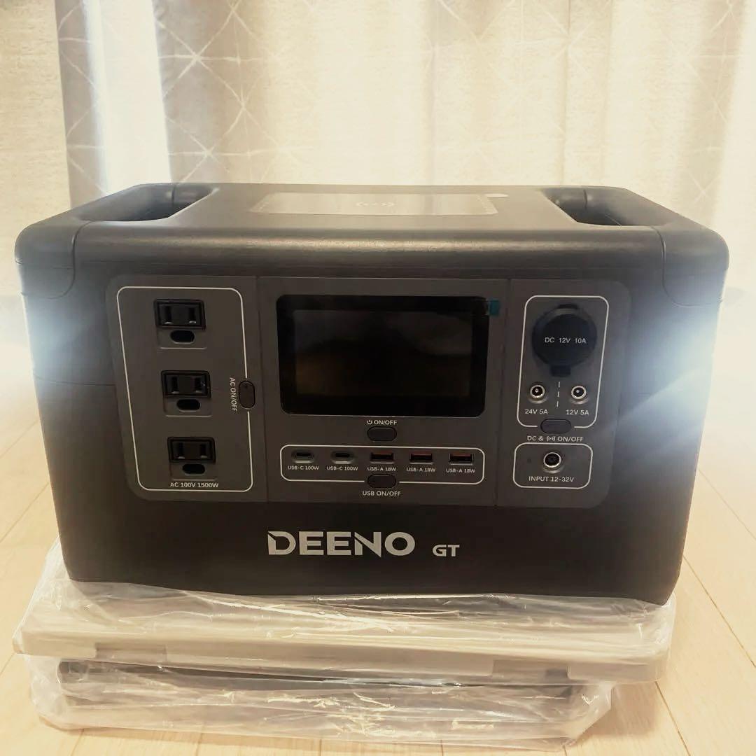 DEENO ポータブル電源 GT X1500 1036Wh 1500W - メルカリ