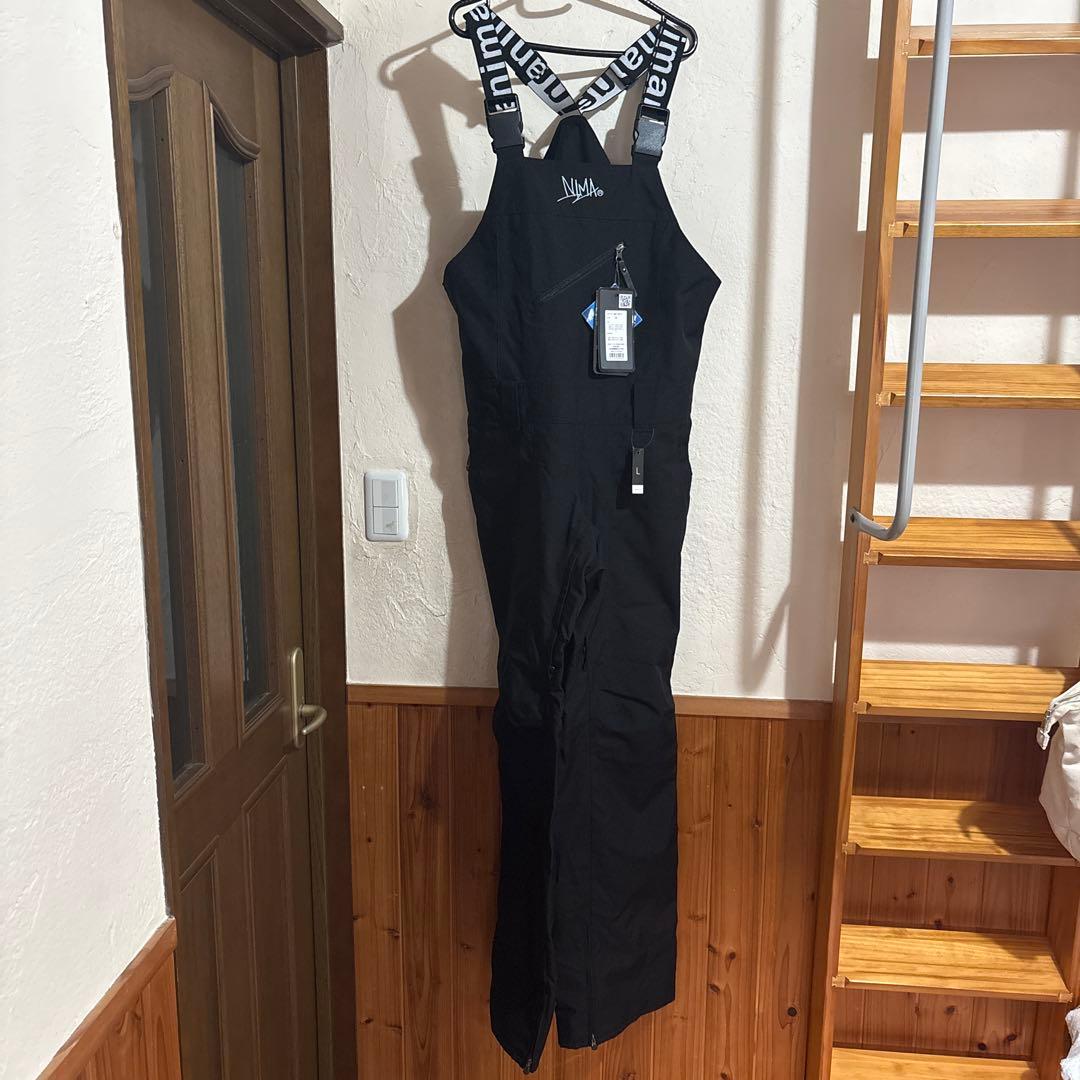 NIMAブラック サロペット Lサイズ ブラック・黒系 大きいサイズ サロペット 通販【ニッセン公式】