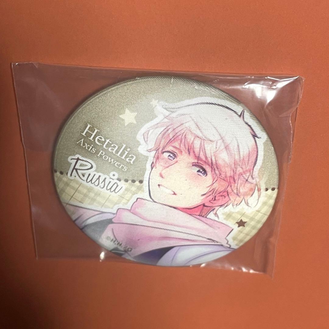 ヘタリアチェンジング缶バッジ　プロイセン ロシア