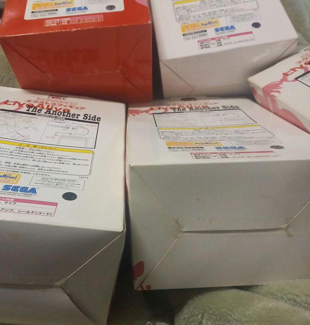 涼宮ハルヒの憂鬱☆エクストラフィギュア☆LiveALive☆2種5点セット