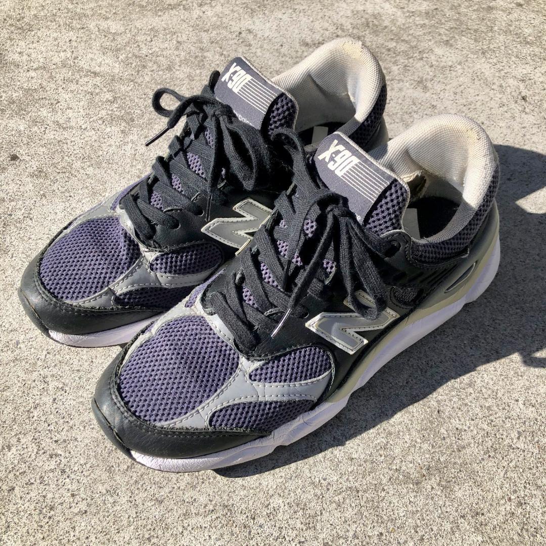 ニューバランス X90 ブラック 25.5cm - メルカリ