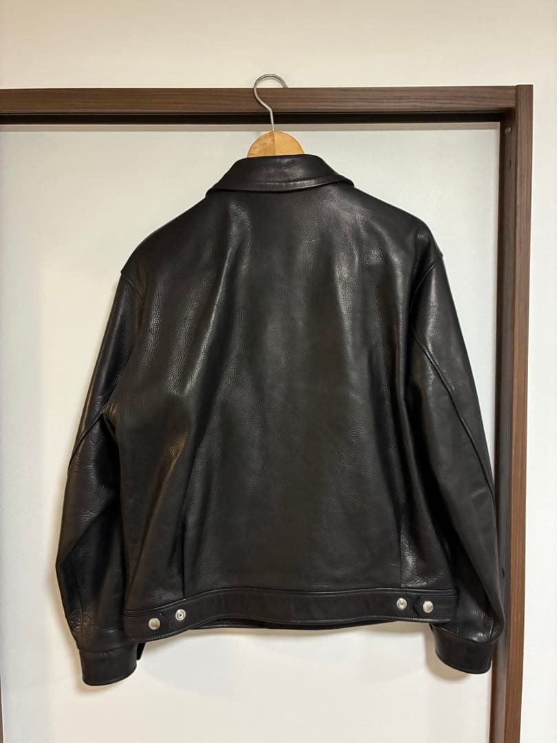 美品】 Time is on ZIAS LEATHER JACKET - メルカリ