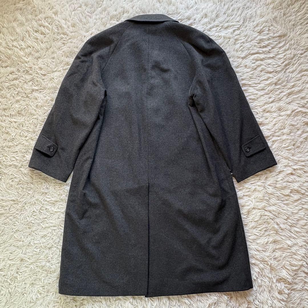 美品 Magnifique カシミヤ100% ステンカラーコート グレー L - メルカリ