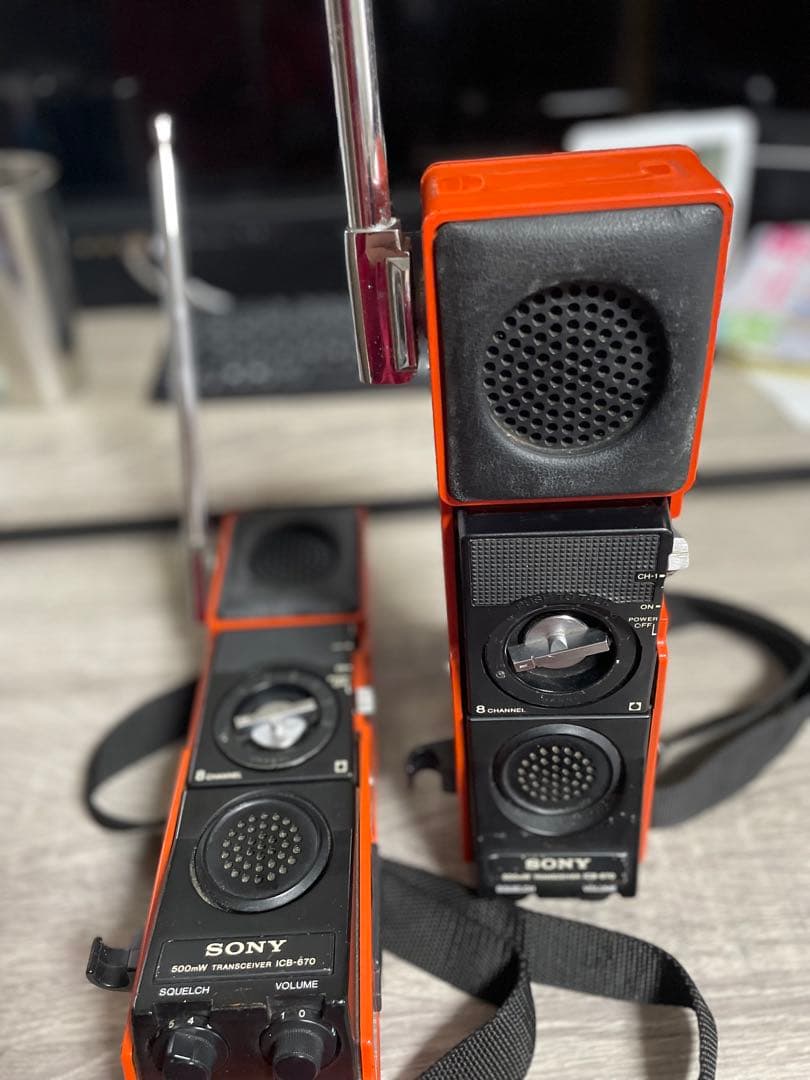 正常起動‼️】SONY トランシーバー ICB-670／ 2機 - karlan-architects.com