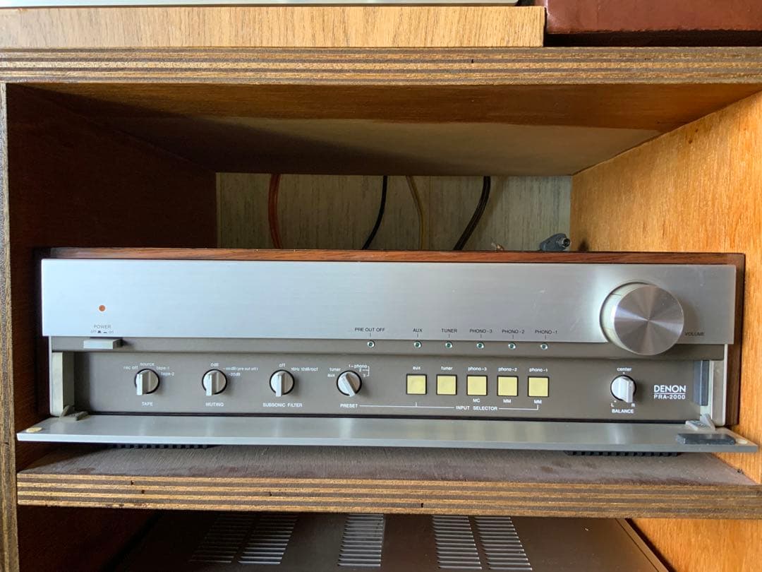 2/22限定お値下げ】DENON PRA-2000 プリアンプ - メルカリ