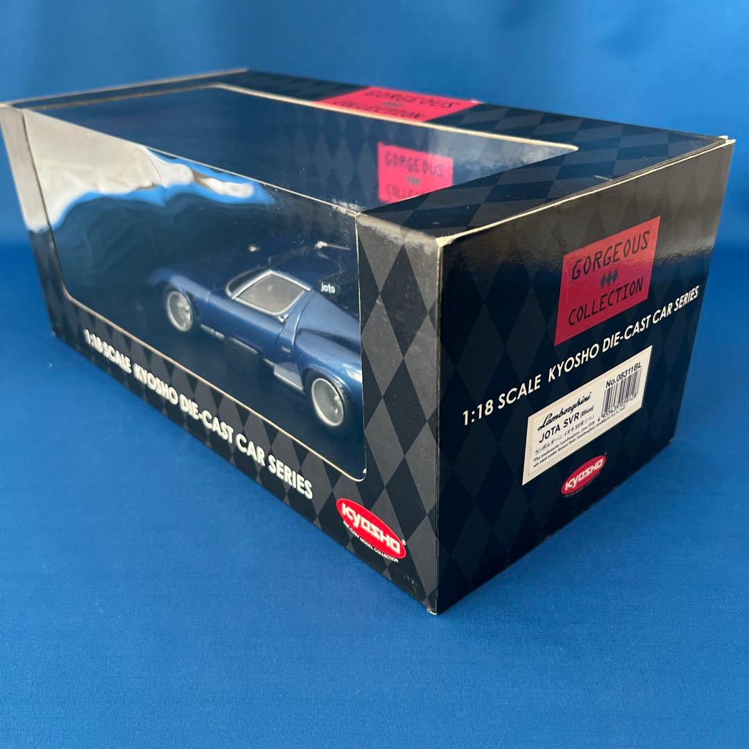 京商 1/18 ランボルギーニ イオタ SVR ブルー - メルカリ