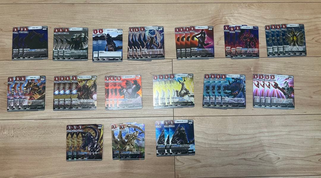 ウルトラマンカード☆怪獣カード①54枚セット ゼットン エレキング