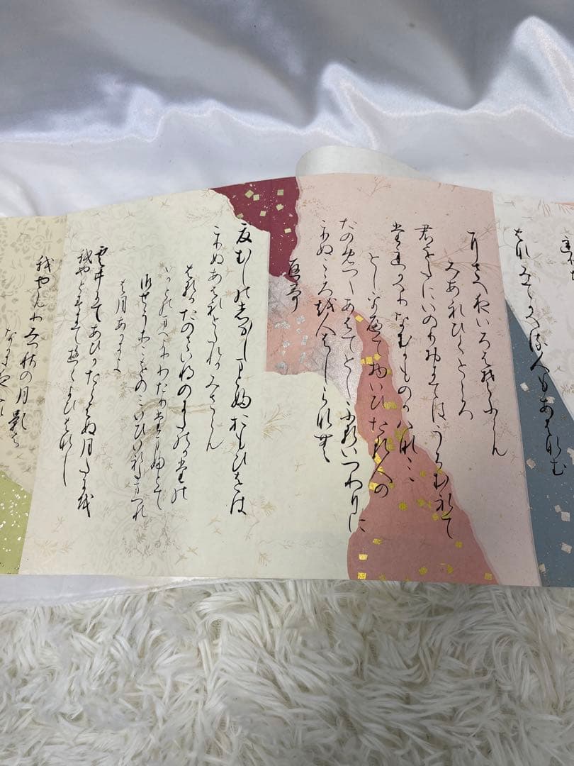 掛軸 巻物 馬場汀舟作 藤原公任「 石山切伊勢集 」912 - メルカリ