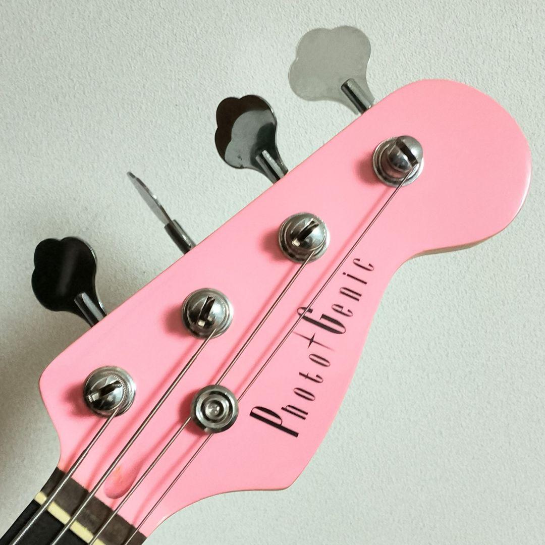Photogenic PRECISION TYPE エレキベース ピンク - メルカリ