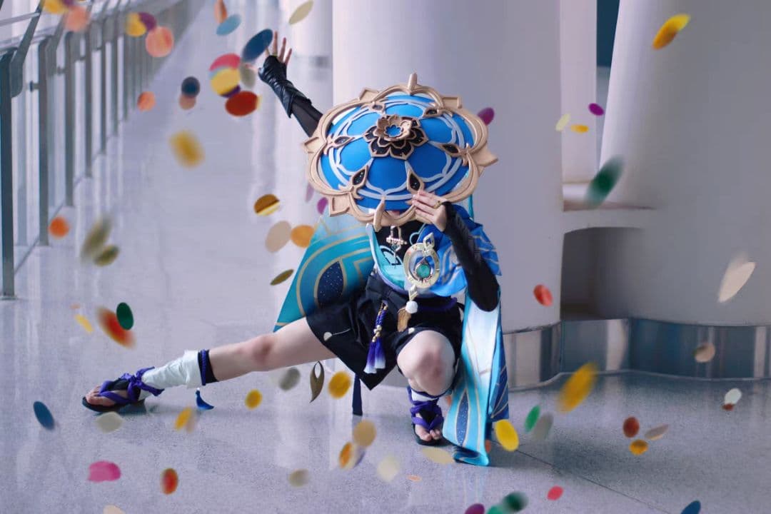 原神げんしん スカラマシュ(放浪者) 散兵 コスプレ用道具 笠 新品未開封