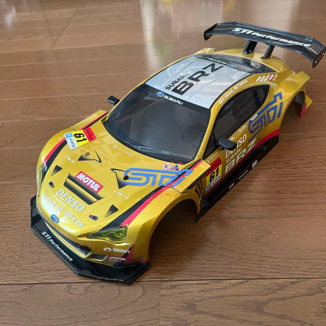 ラジコン　ボディ　タミヤ 1/10 スバル　BRZ GT300 ボディのみ
