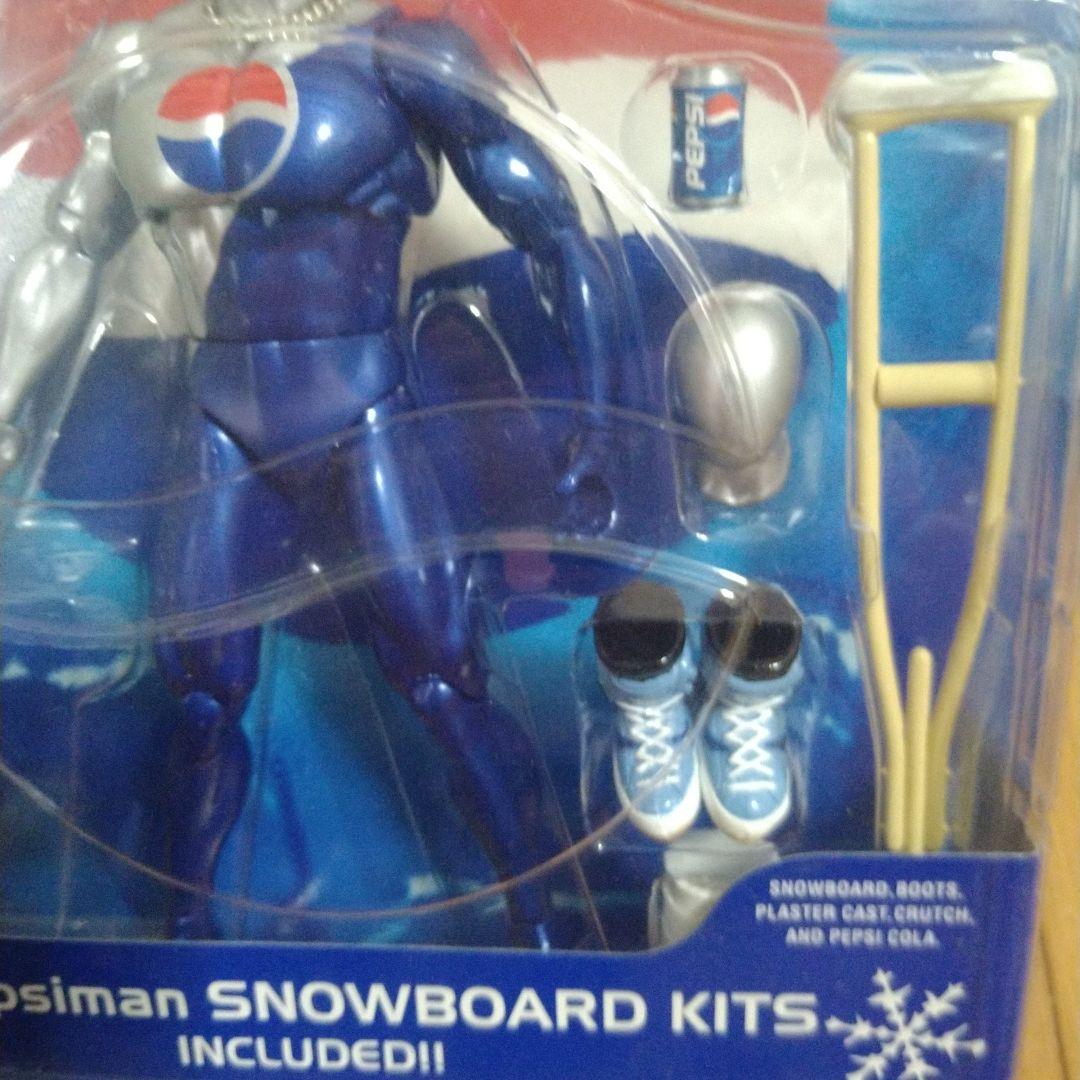 ペプシマン　 ブルー　ウルトラフリーポーズ　フィギュア