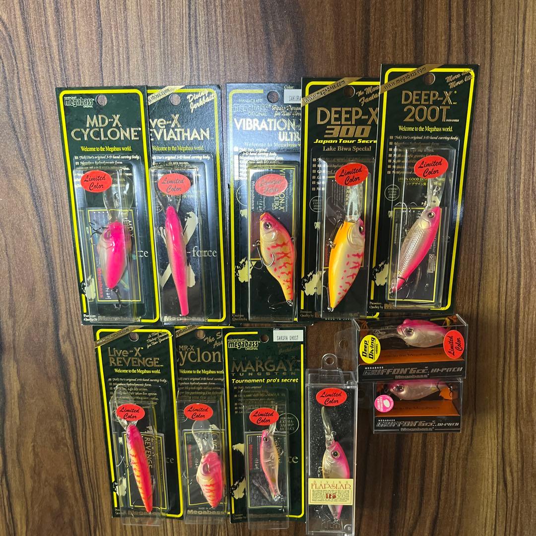 超レア　メガバス　サクラダイナマイツセット