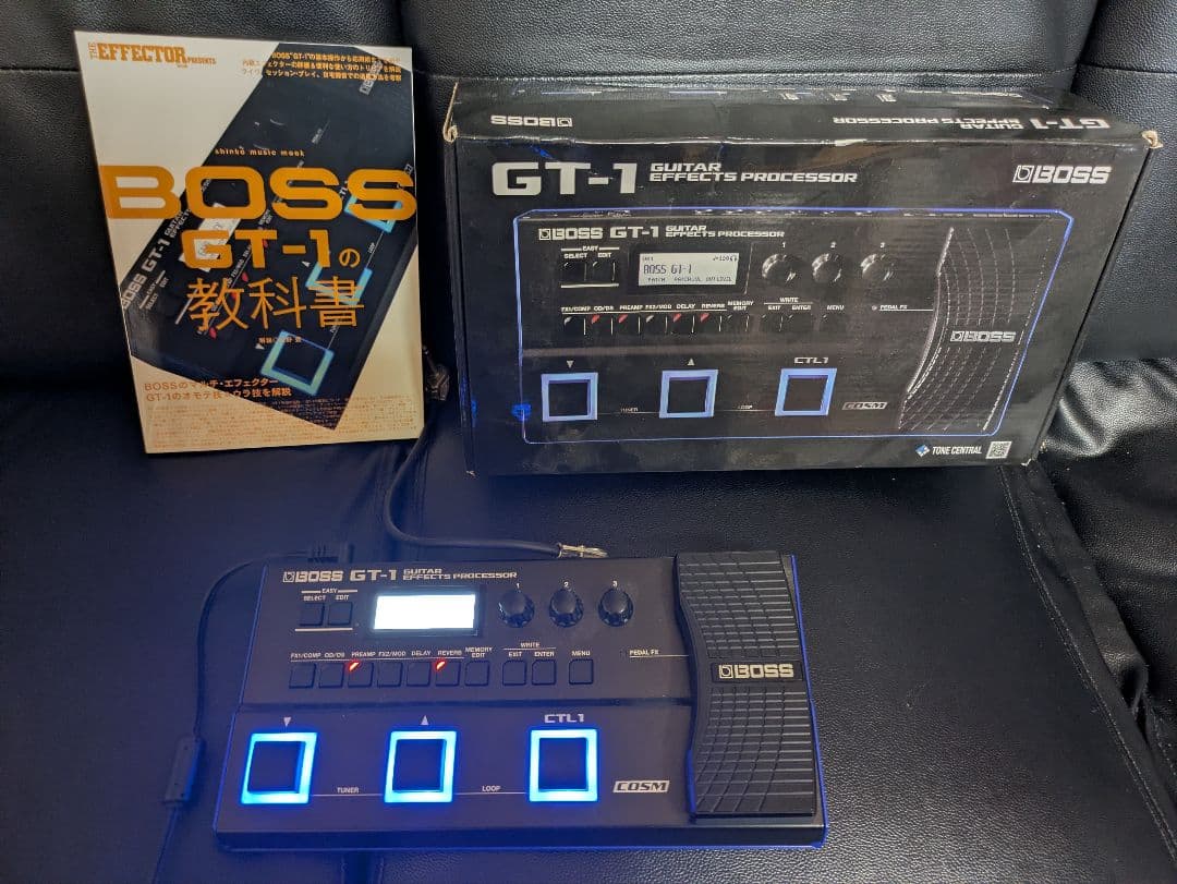 BOSS GT-1 ギターエフェクター 本体 教科書 セット - メルカリ