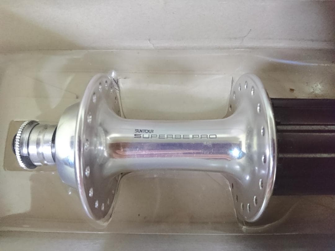 新品】サンツアー SUPERBE PRO 8速リアハブ & スプロケット