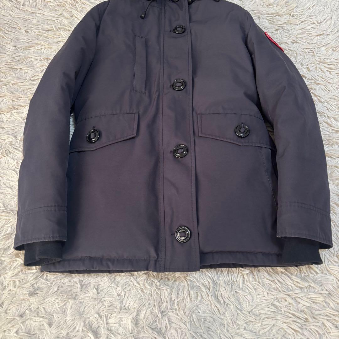 カナダグース シャーロットパーカ ダウンジャケット 2WAY NAVY S