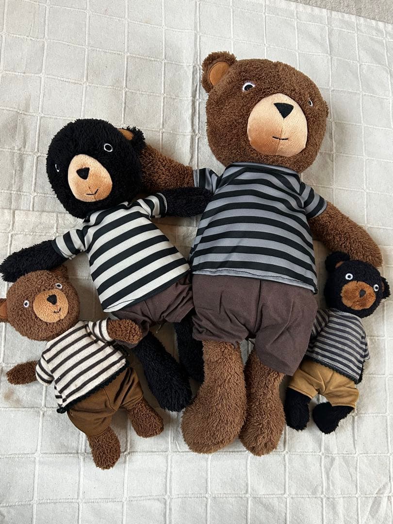 TOZAKI NAOMI 戸崎尚美 くま 2体セット 未使用50cm 35cm