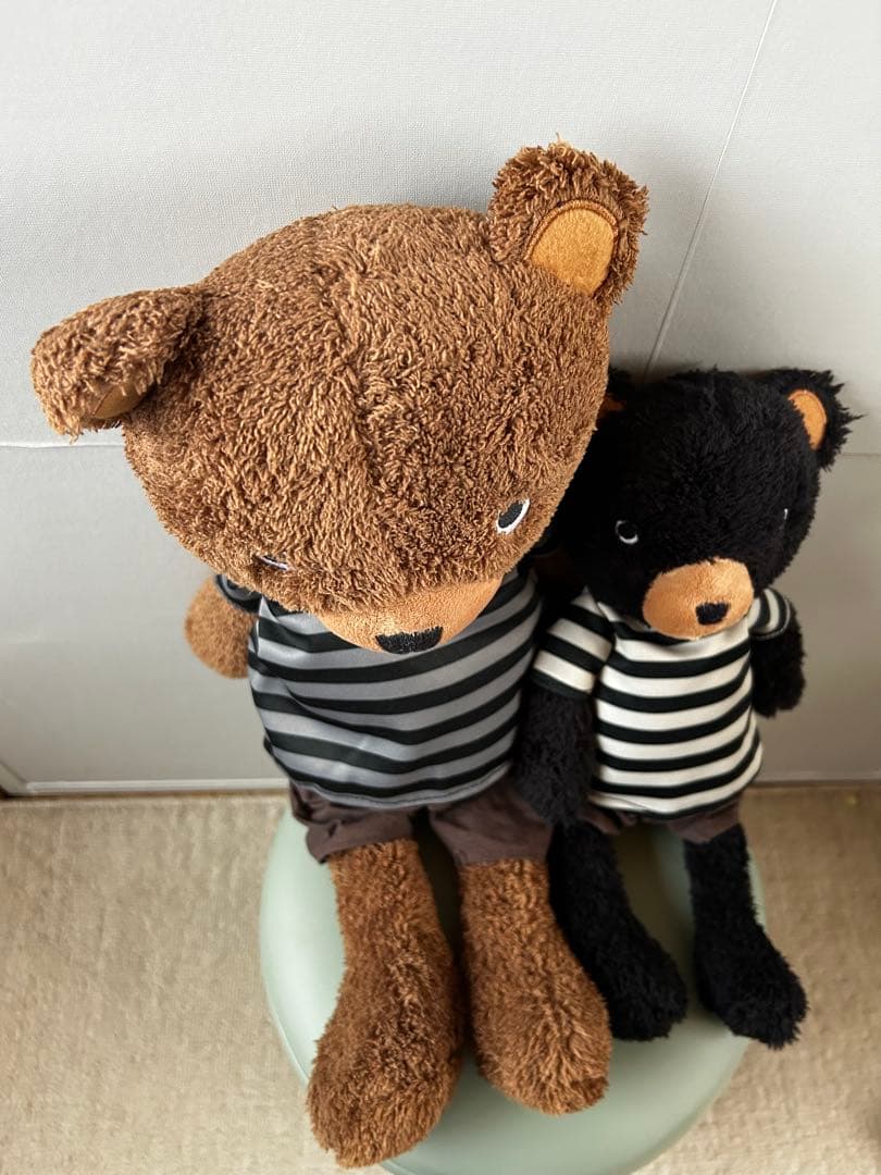 TOZAKI NAOMI 戸崎尚美 くま 2体セット 未使用50cm 35cm