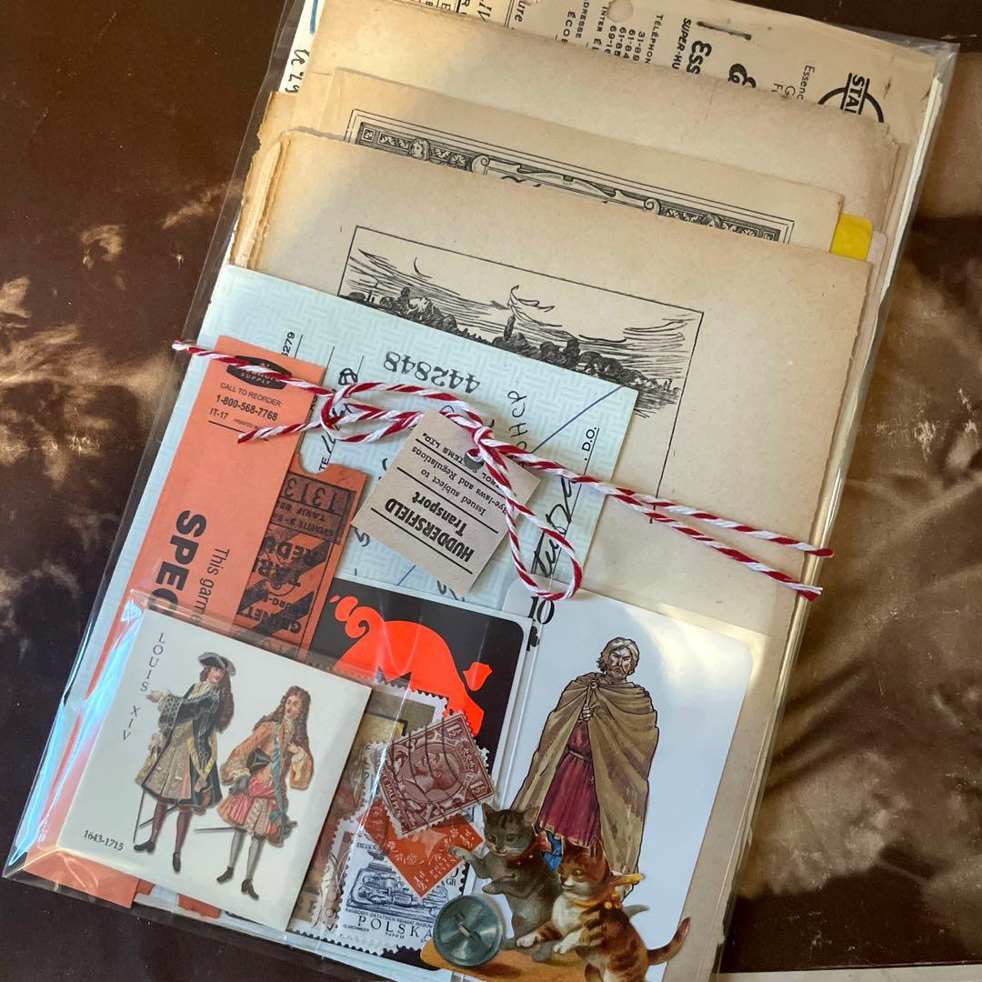 ヴィンテージ ジャンクジャーナル 紙多め 詰め合わせ セット 2 - メルカリ