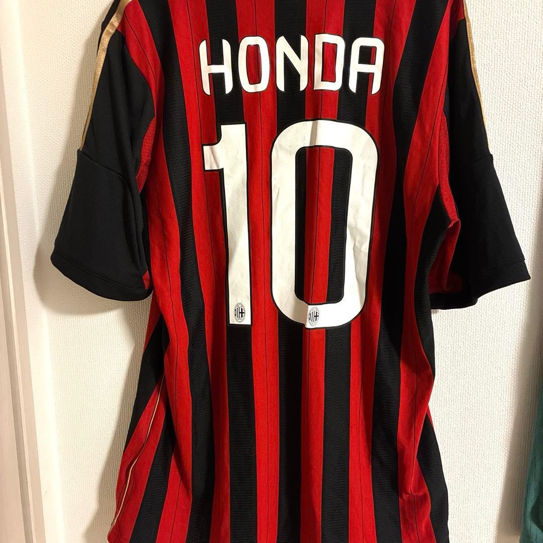 ACミラン 13/14 ユニフォーム ホーム レプリカ 本田圭佑 2XLサイズ