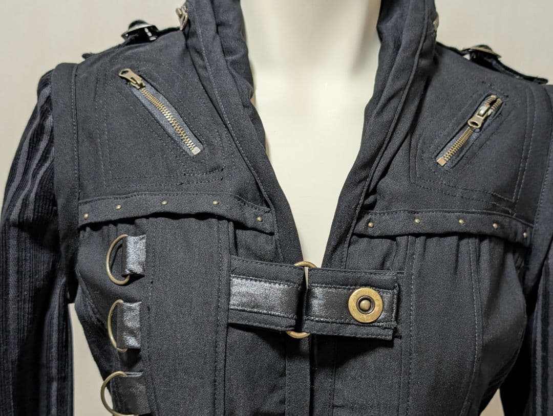 ozzon 龍柄 ドラゴン ミリタリー風ジャケットの通販｜ipv6