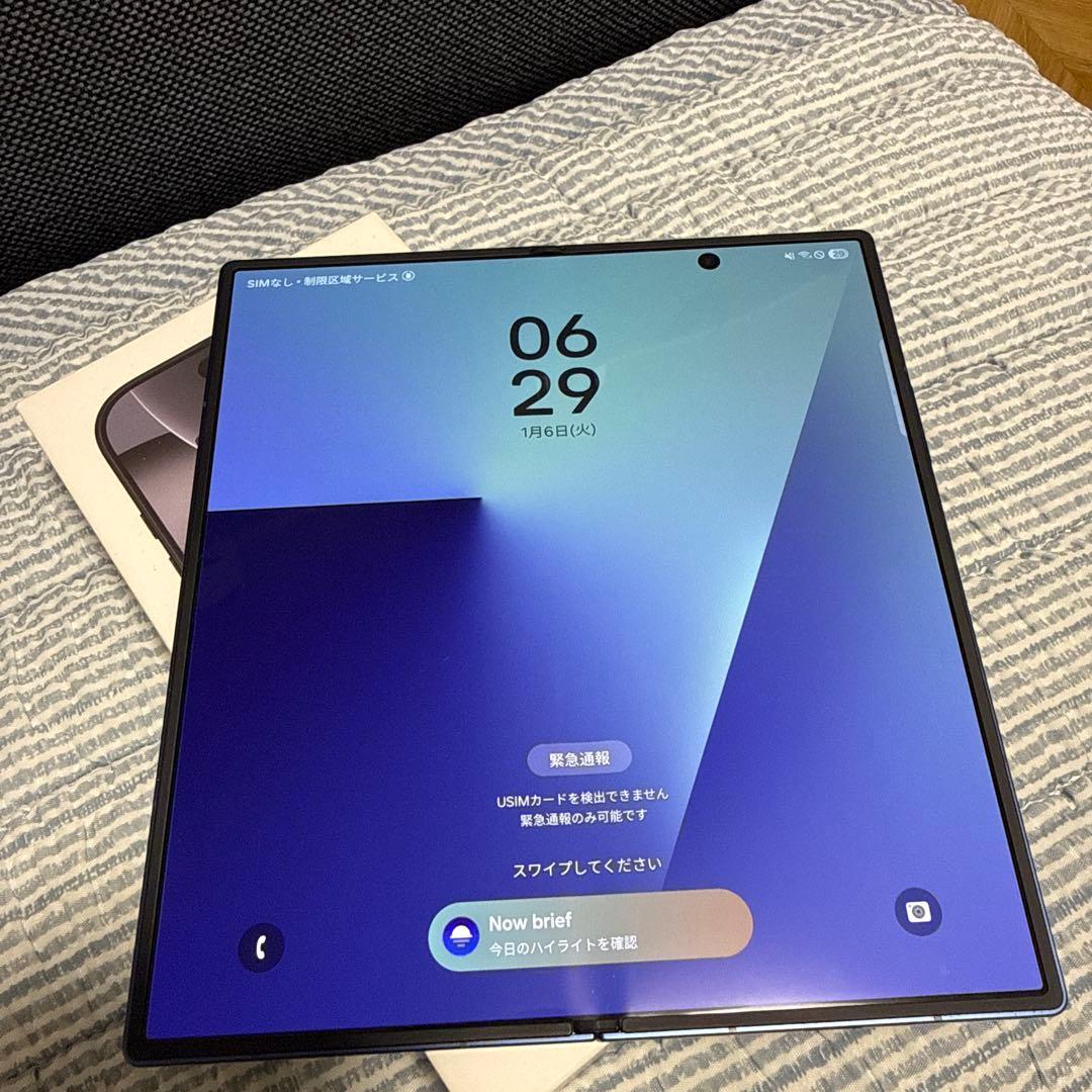 a*c様 [オークション]Galaxy Fold7 256GB SIMフリー3ヶ Amazon | Samsung Galaxy Z Fold7 256GB |シルバー シャドウ|Galaxy AI