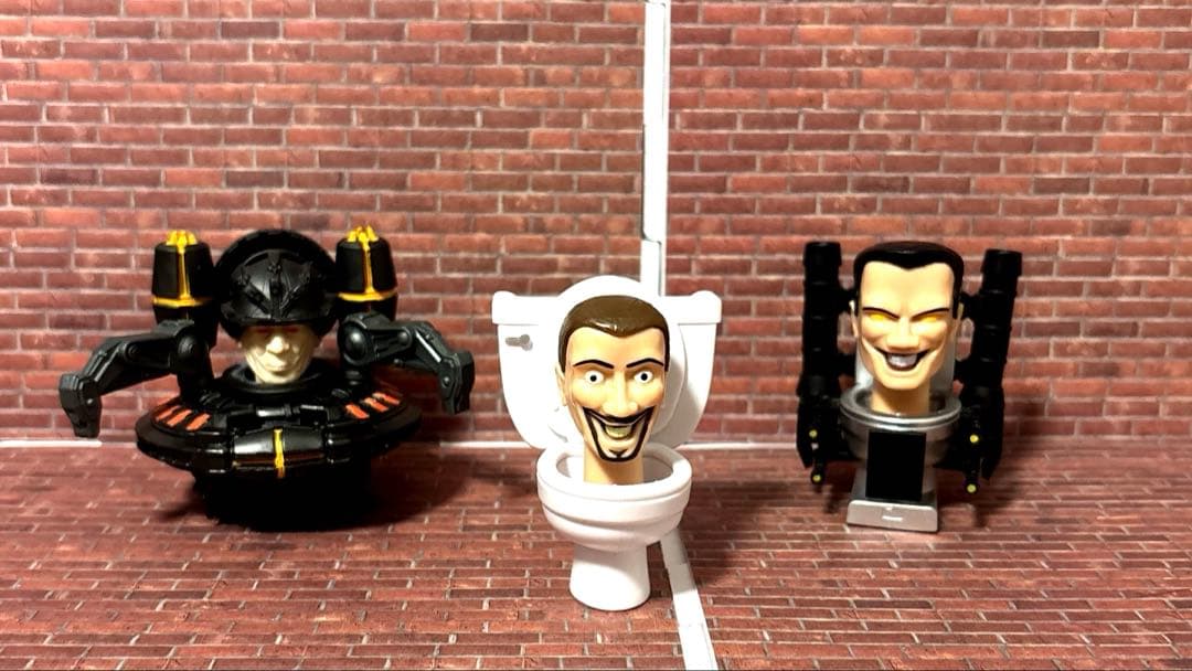 スキビディトイレ公式フィギュア１９個セット　　skibidi toillet