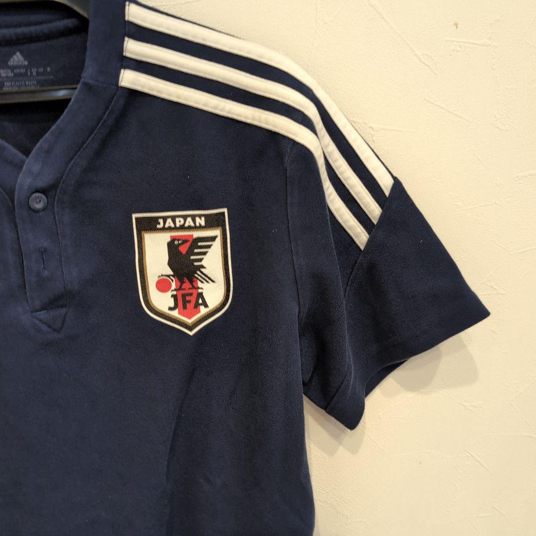 adidas 日本代表 ポロシャツ ネイビー 2XOサイズ 非売品 adidas 日本