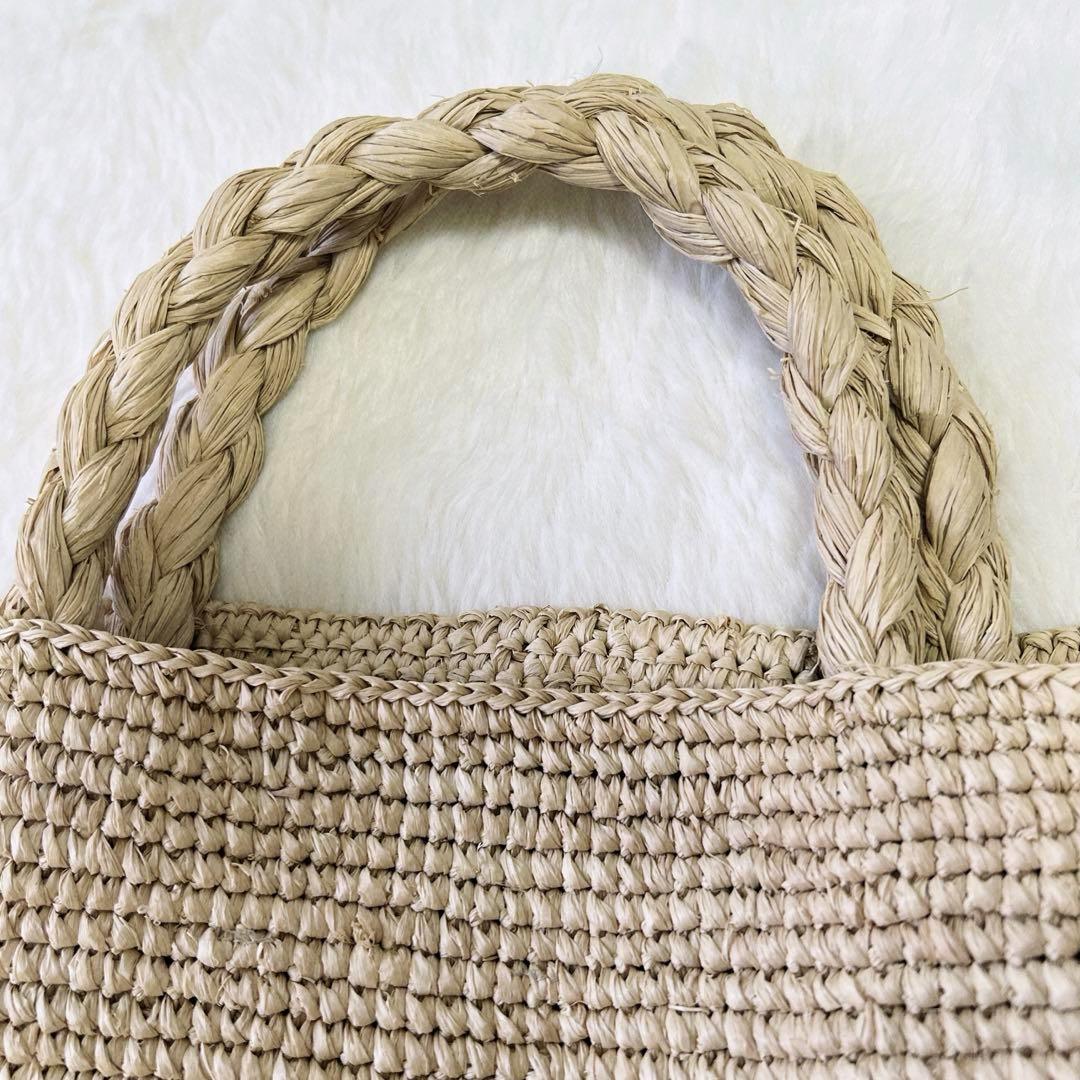 未使用タグ＊ bonpoint ボンポワン かごバッグ さくらんぼ柄 - メルカリ