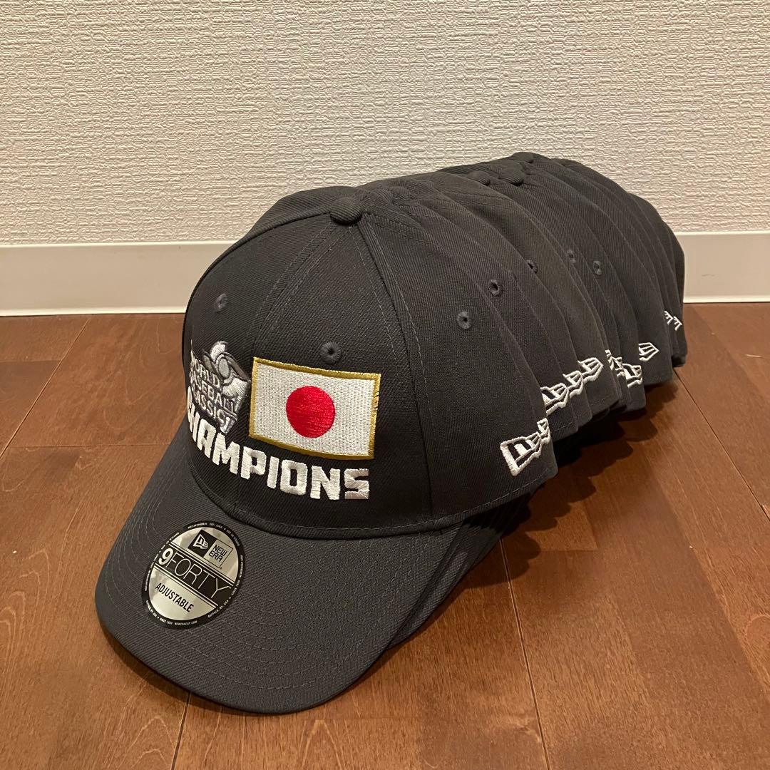WBC 2023 優勝記念キャップ 15個セット ニューエラ グレー 新品未使用 WBC2023 日本代表 侍JAPAN 優勝記念キャップ ニューエラNewEra 9FORTY