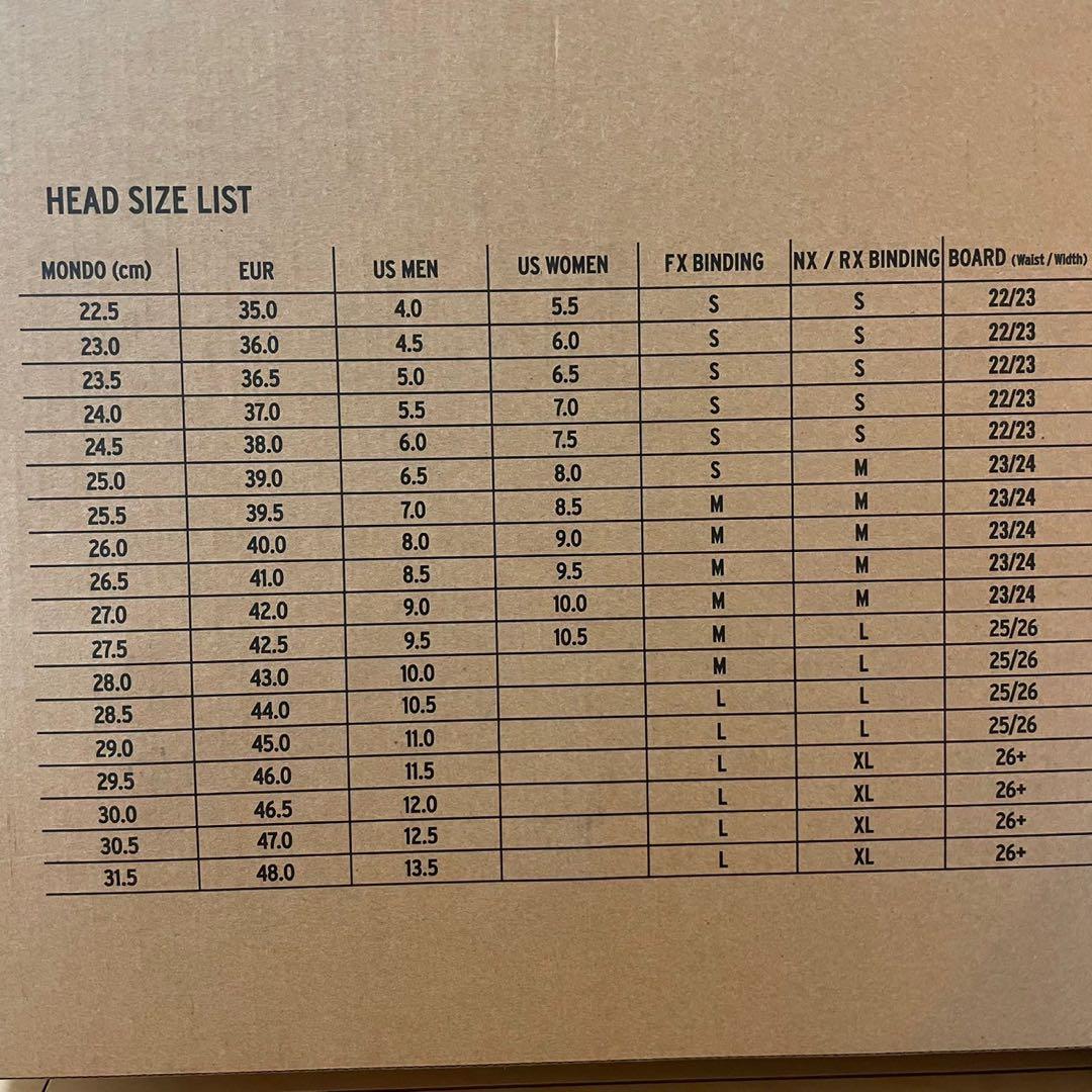 スノーボード HEAD TEAM 80A Hybrid Liquid Fit 25.5cm