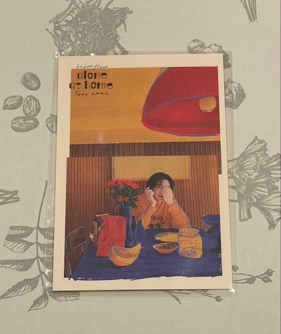 藤井風 aaht ポストカード alone at home Tour 2022 - メルカリ
