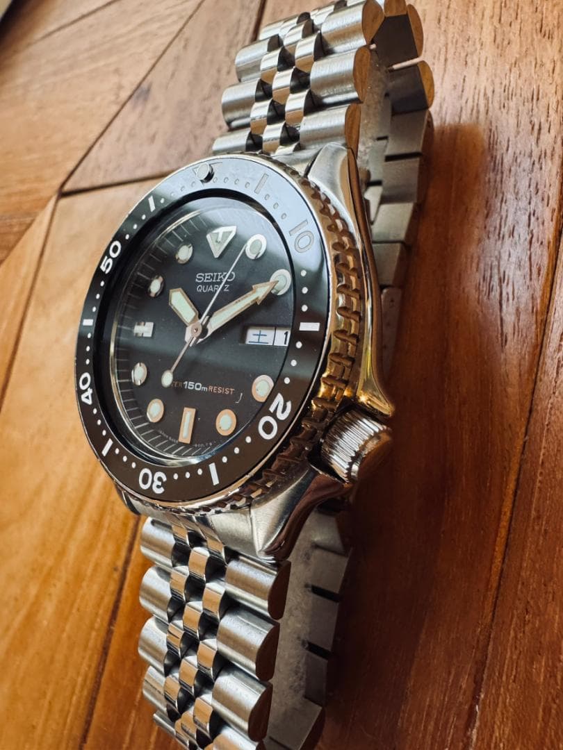 SEIKO 6458-6000 セイコー ダイバー レトロ ジュビリーブレス美品