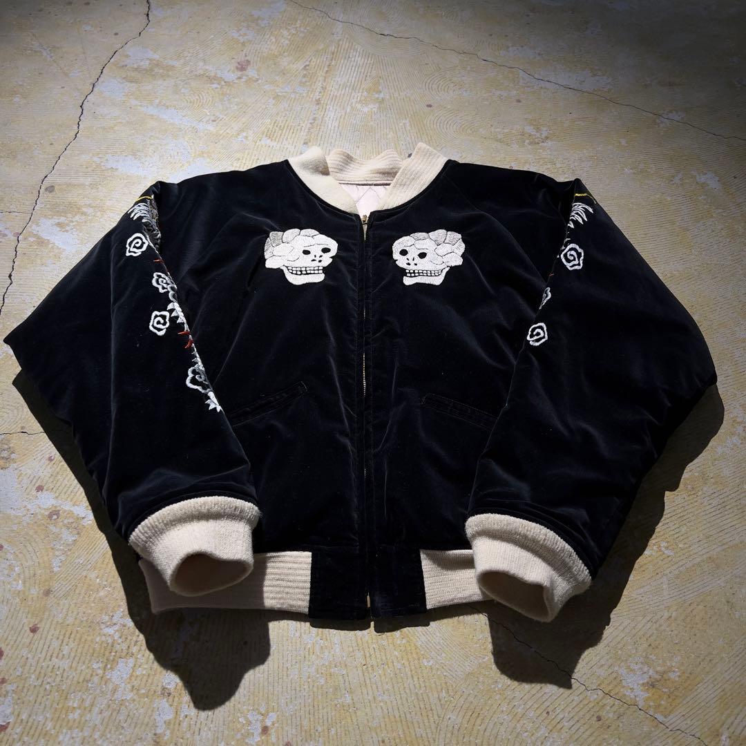 別珍 東洋エンタープライズ ウェアハウス リバーシブル スカジャン 蛇