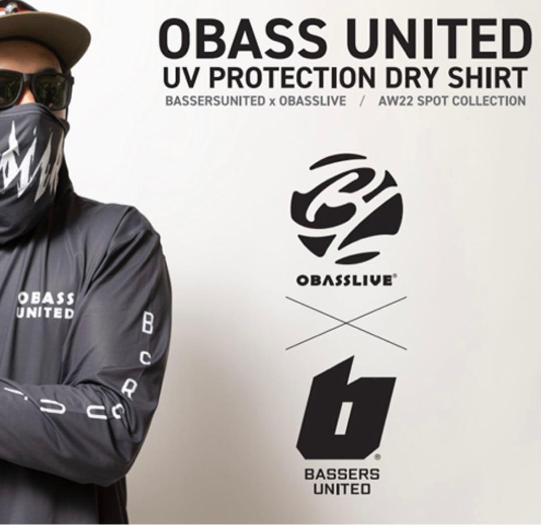 オーバスライブ×バサーズユナイテッド　ドライシャツ オーバスライブ×バサーズユナイテッド/UV ドライシャツ [ダークグレイ