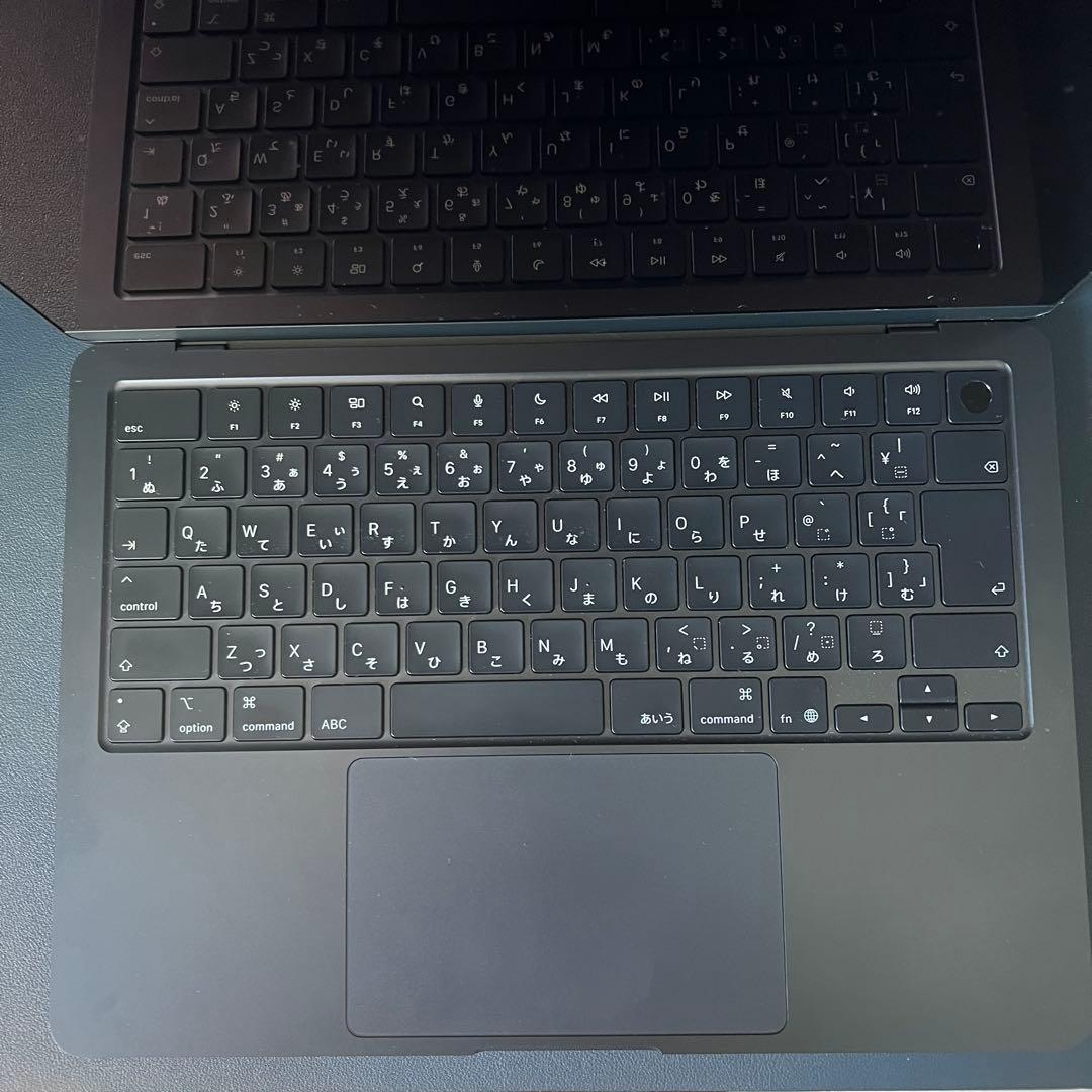 M4 Macbook air 充放電5回 Applecare約3年 ミッドナイト - メルカリ