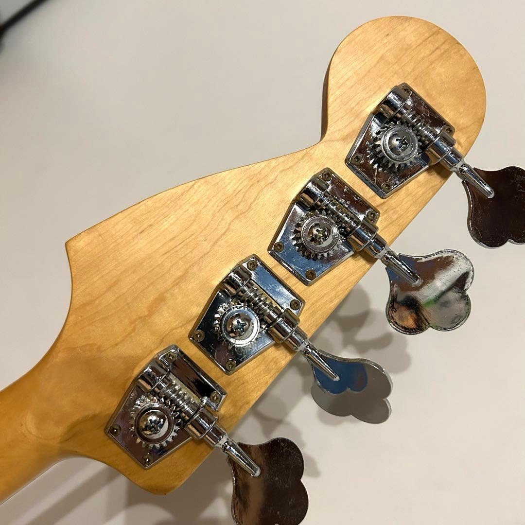 オールホワイト ジャズベース マッチングヘッド - ベースアウトレット