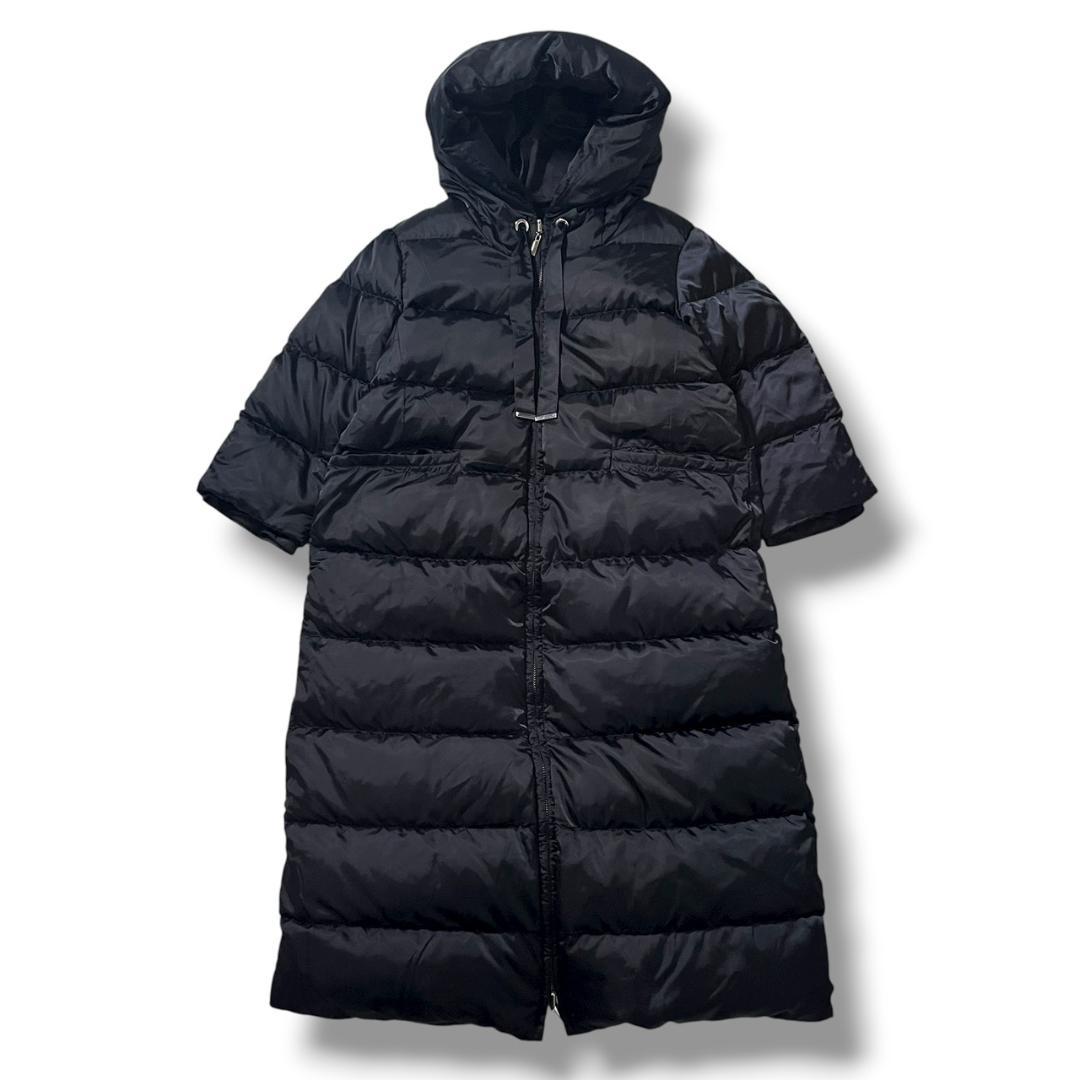 Max Mara The Cube ロングダウンコート ダークネイビー 38 - メルカリ