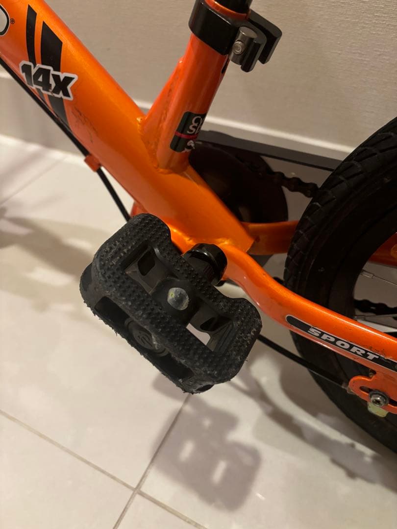 たのメル便発送】ストライダー14X オレンジ - メルカリ