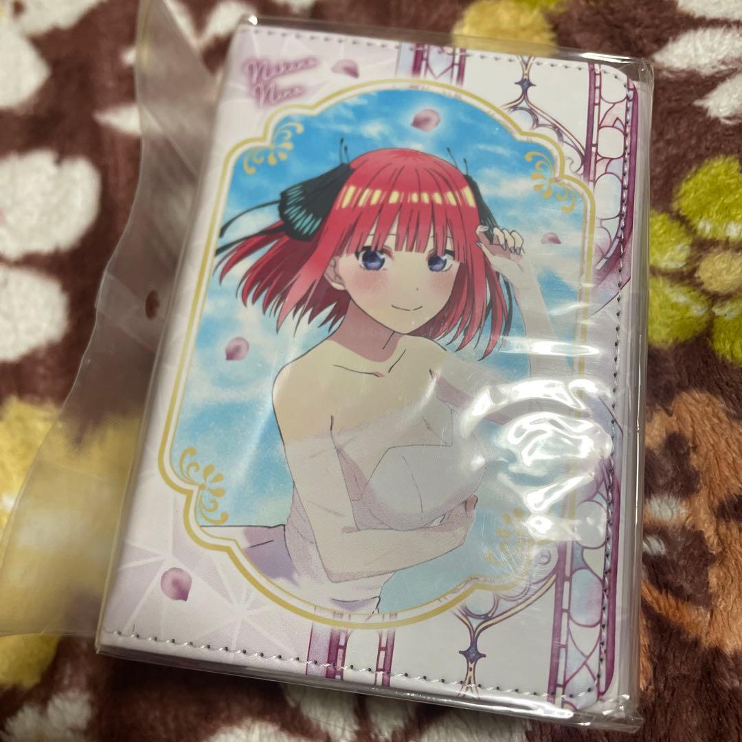 五等分の花嫁　合皮製デッキケース　W 二乃　ウェディング　Ver 合皮製デッキケースW 映画 五等分の花嫁「中野 二乃」ウェディングVer