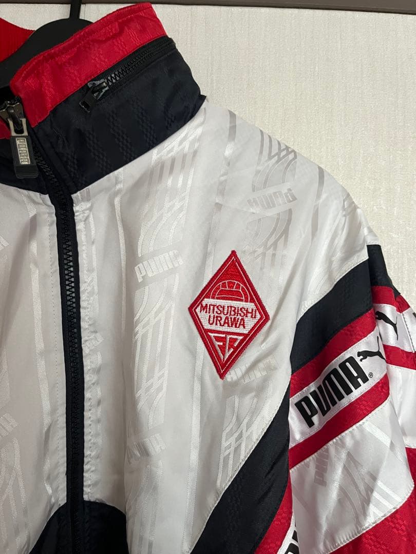 激レア 実使用品 初期 浦和レッズ プーマPUMA ジャージジャケット選手