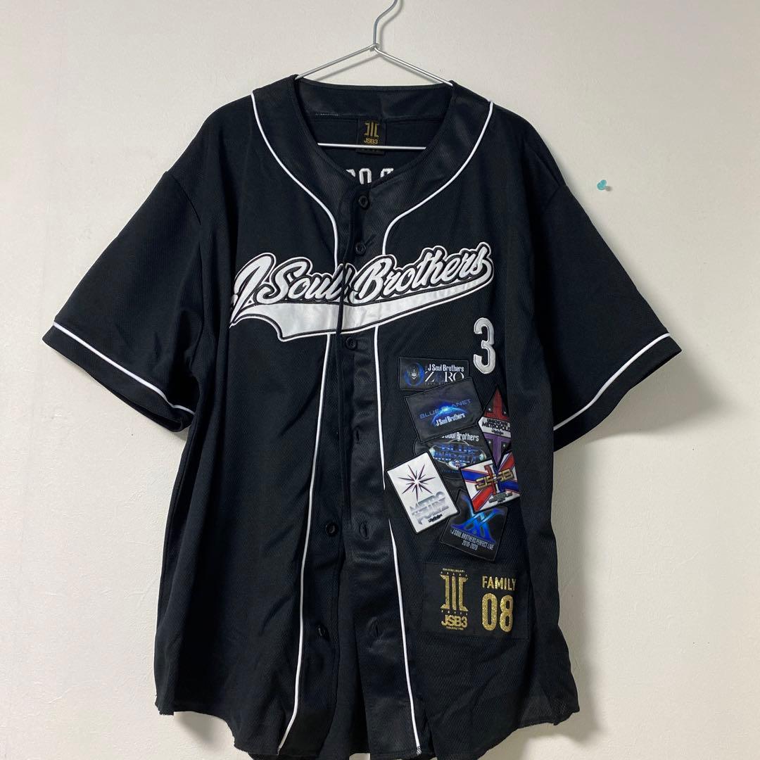 登坂広臣 三代目JSB 三代目J SOUL BROTHESS ベースボールシャツ