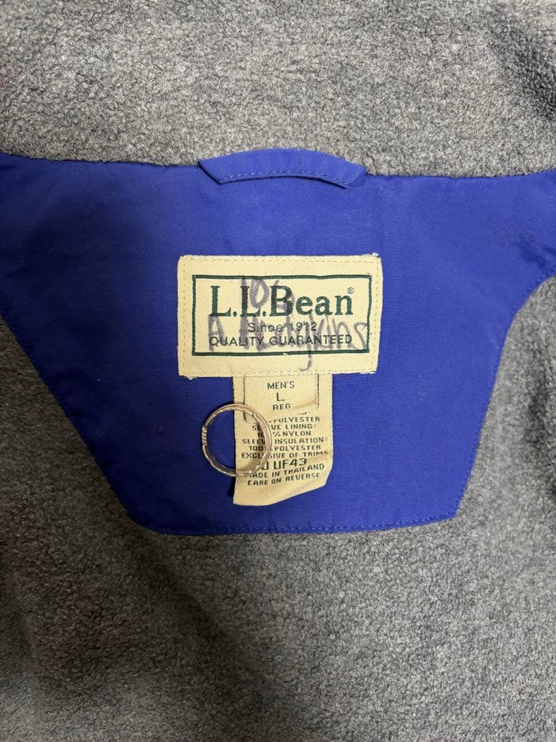 3*5様 90s L.L.Bean ウォームアップジャケット ブルー L