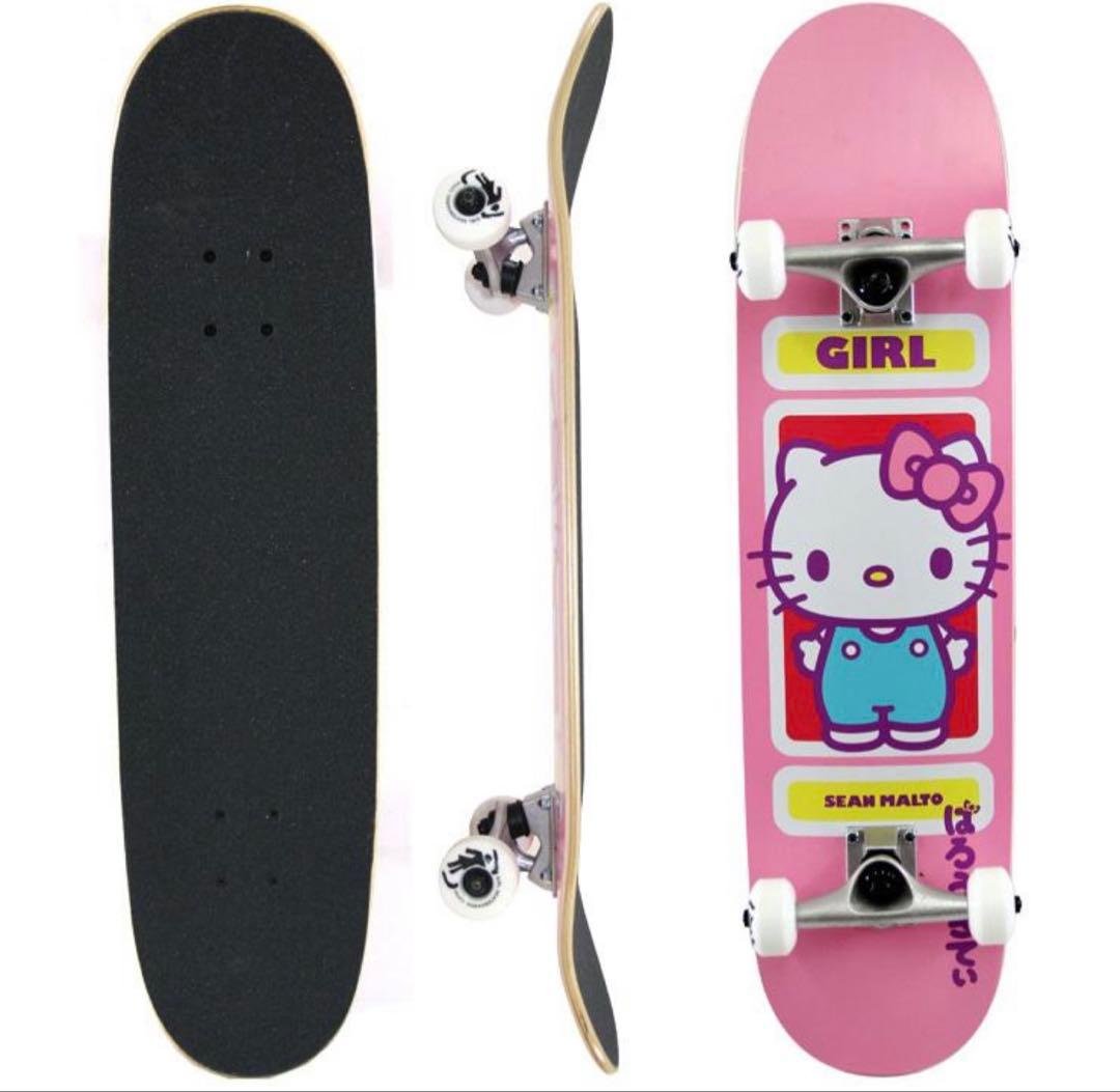 GIRL ハローキティ スケートボード 7.75 - メルカリ