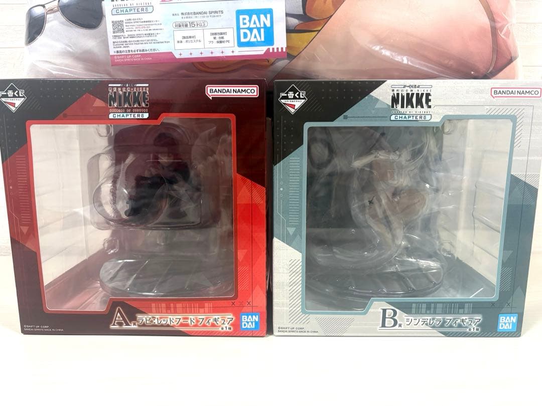 ニケ 一番くじ 勝利の女神 NIKKE A賞 ラピ B賞 シンデレラ 下位賞多数