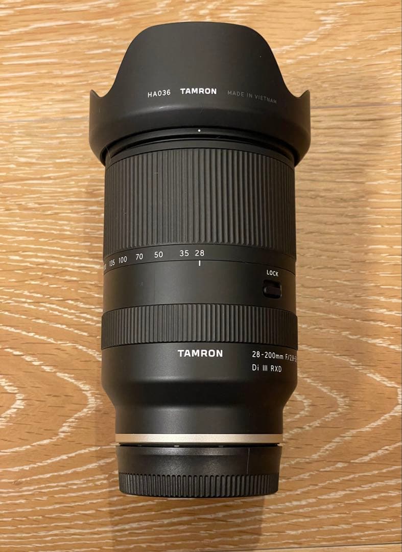 【美品】　TAMRON 28-200mm F2.8-5.6 Di III RXD