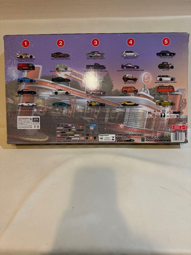 新品未開封 ホットウィール ブールバード 25カー ファクトリーセット