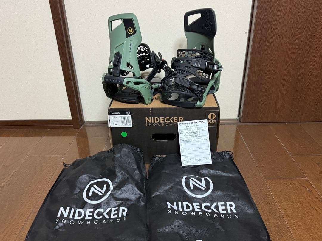 24-25モデル Nidecker Supermatic L グリーン保証書付き 楽天市場】【即納】24-25 NIDECKER SUPERMATIC ナイデッカー